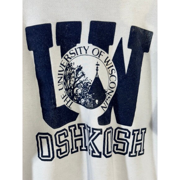 Vintage University of Wisconsin Oshkosh JanSport‎ Crewneck Sweater XXL USA - Picture 4 of 8